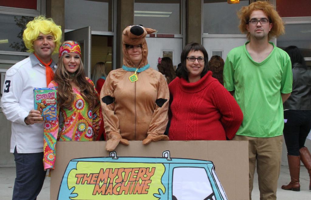 Zoinks+Shaggy%2C+teachers+from+various+departments+get+together+as+the+gang+from+Scooby+Doo