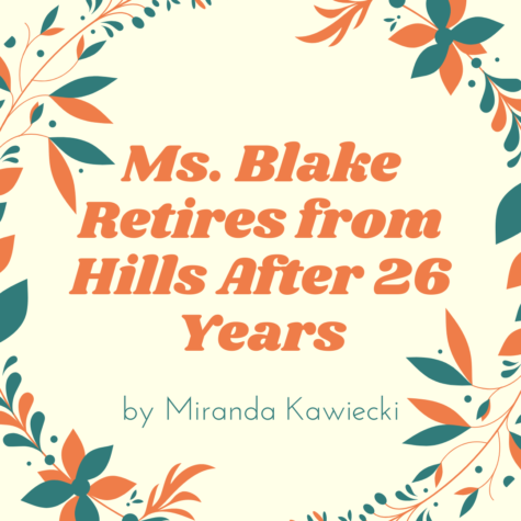 Ms. Blake Retires from Hills After 26 Years
